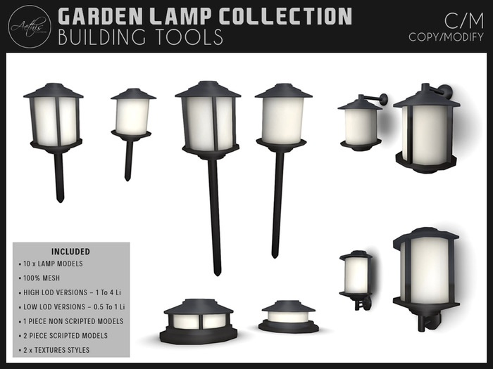 [AC] Garden Lamp Collection - Copy/Mod