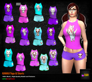 Kawaii Tops & Shorts #3 Mayreya (boxed)
