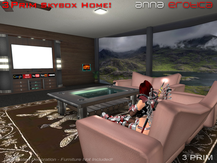 Anna Erotica - 3 Prim Skybox Home!