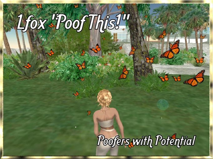 lfox Poof This Monarch Butterfly Poofer (boxed)