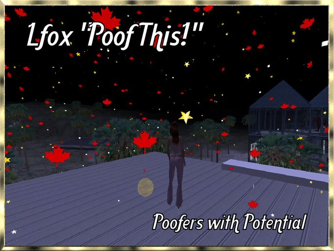 lfox Poof This Oh Canada Confetti Poofer (boxed)