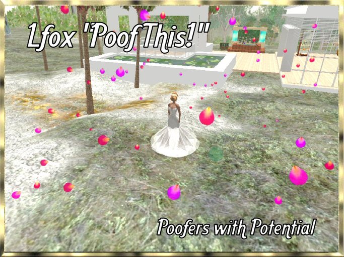 lfox Poof This Fuschia Rose Petal Poofer (boxed)