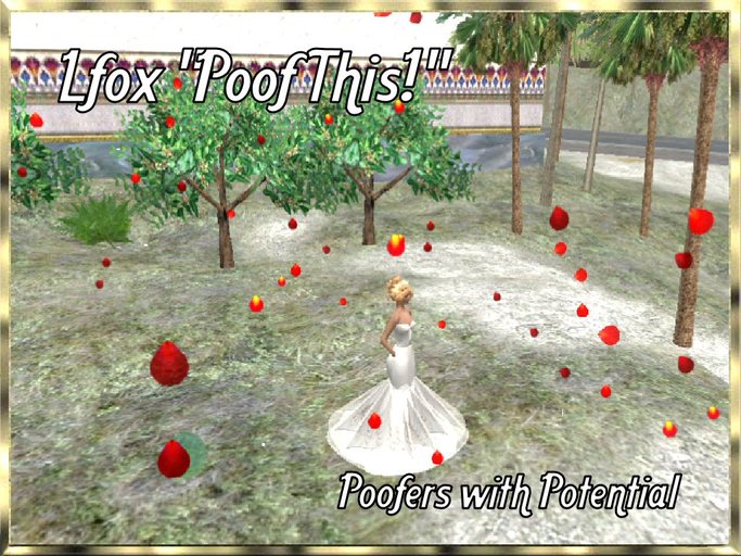 lfox Poof This Bright Red Rose Petal Poofer (boxed)