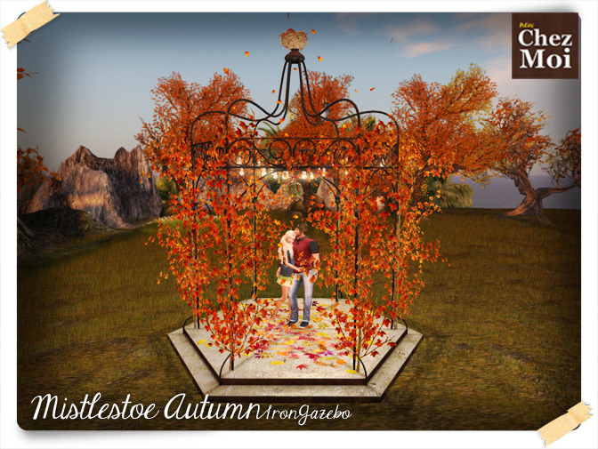 MistlestoeAutumn IronGazebo ♥ NEW Chez Moi
