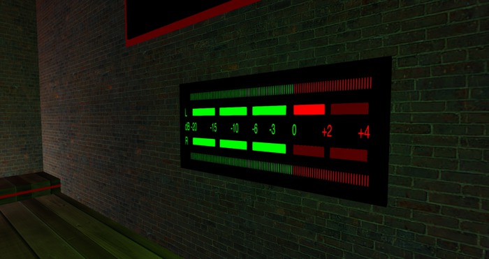 Digital VU Meter Tip Jar