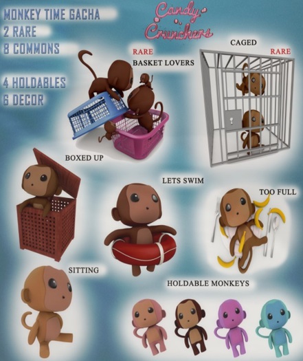 Candy Crunchers - Caged - Rare