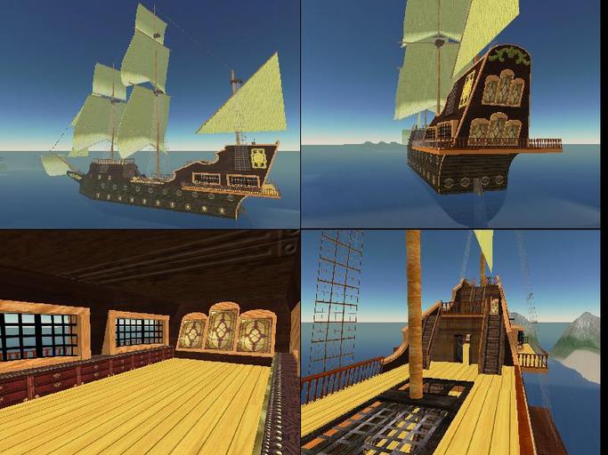 Spanish Galleon Set
