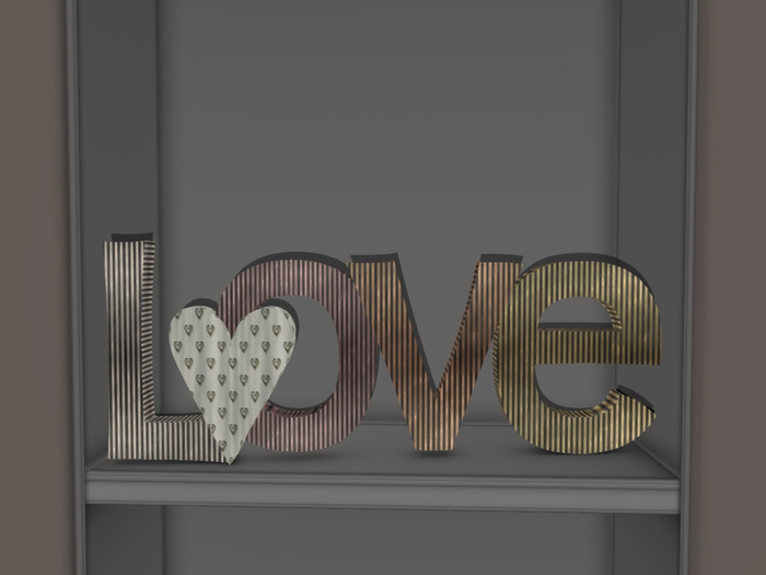 Holiday , Love, Candy stripe, Shelf art/ decor