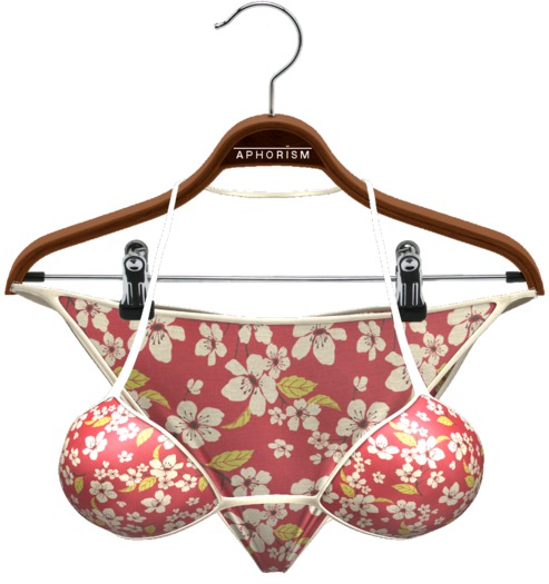 !APHORISM! Del Sol Bikini - Red Blossom