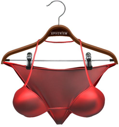 !APHORISM! Del Sol Bikini - Red Satin