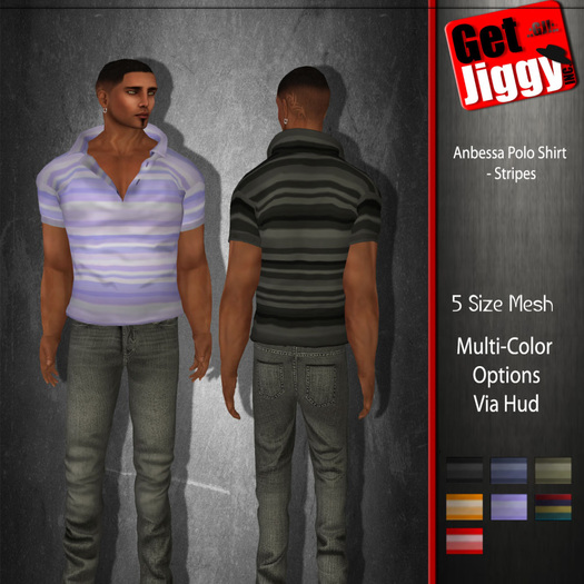 Anbessa Polo Shirt - Stripes