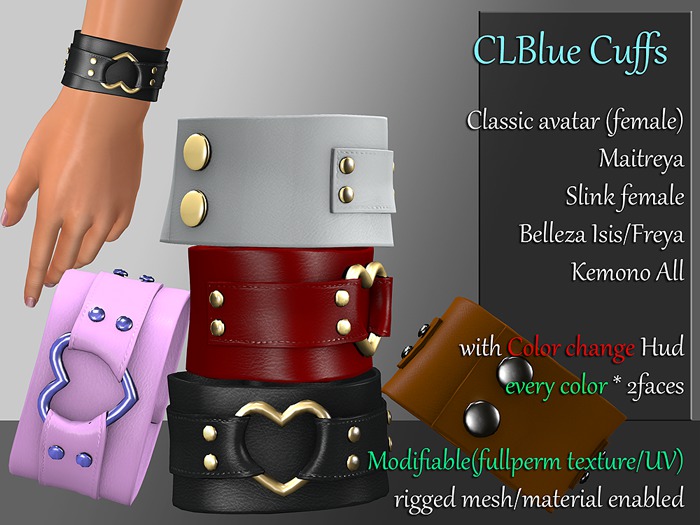 [demo]CLBlue-Cuffs