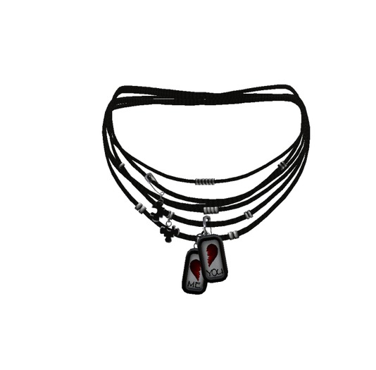 Unisex Heart necklace