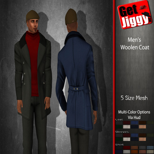 Men's Woolen Coat