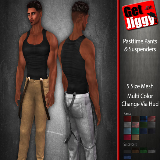 Pasttime Pants & Suspenders