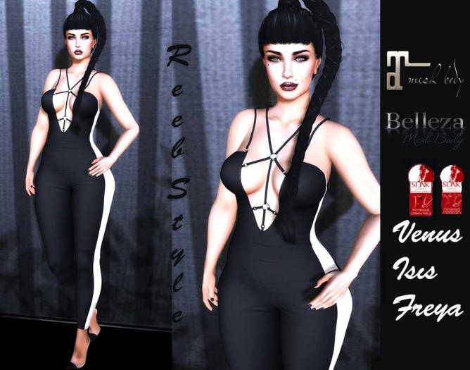 576-Reeb STyle meltem Blck white
