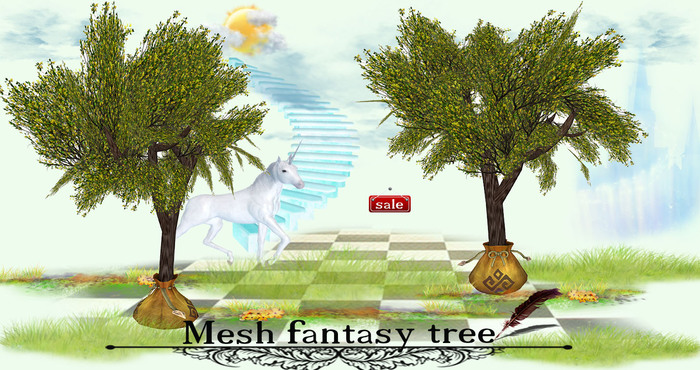 mesh fantasy tree(modify&trasfert) v. 22