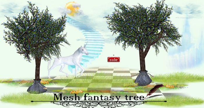 mesh fantasy tree(modify&trasfert) v. 29