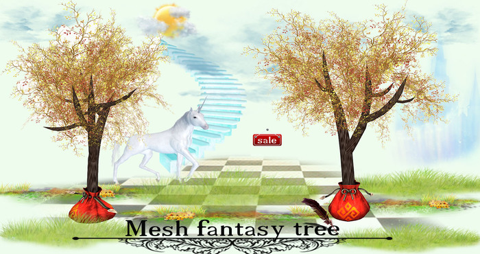 mesh fantasy tree(modify&trasfert) v. 31