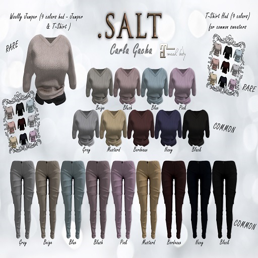 .SALT - CARLA T-SHIRT HUD - RARE