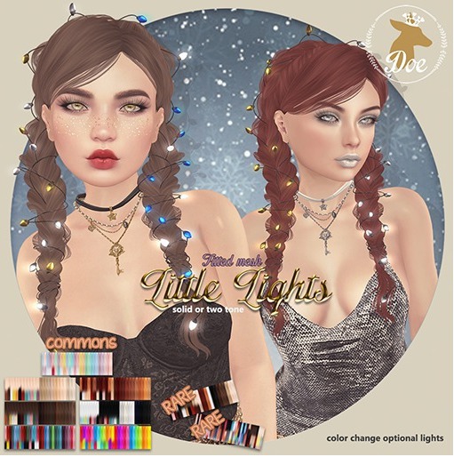 Doe: Little Lights (solid) - Pastels