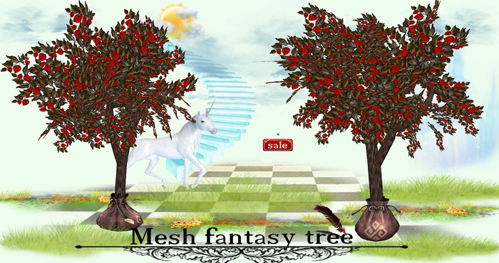 mesh fantasy tree(modify&trasfert) v. 45
