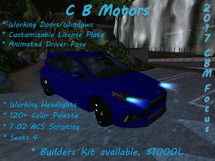 2017 CBM Focus RS