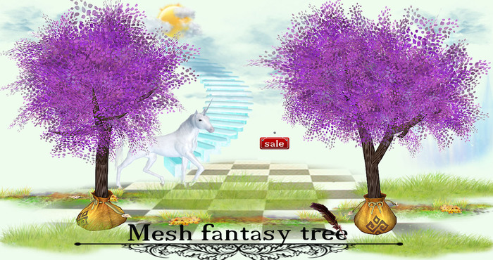 mesh fantasy tree(modify&trasfert) v. 63