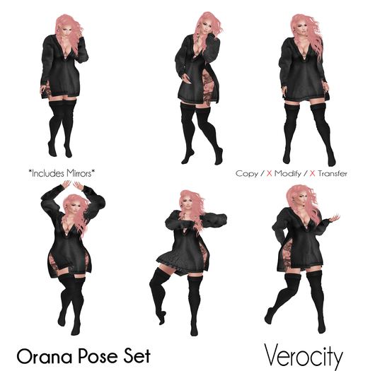 Verocity - Orana Pose Set