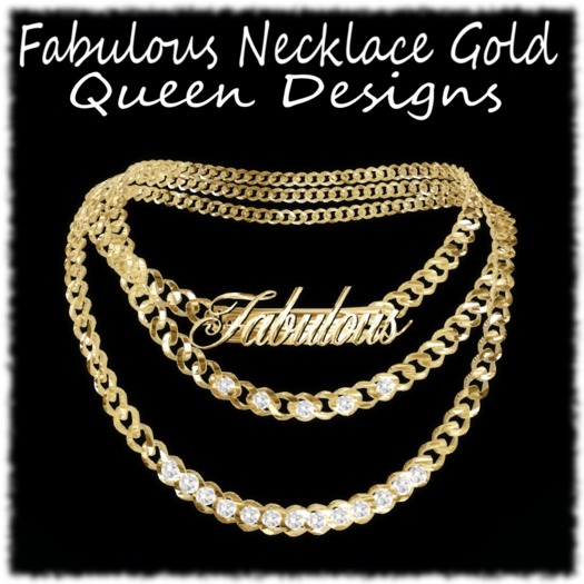 {QD} Fabulous Necklace Gold