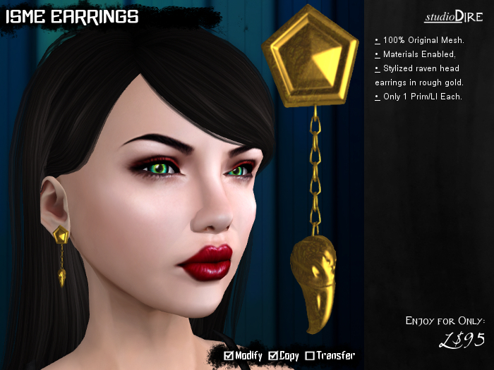 /studioDire/ Isme Earrings