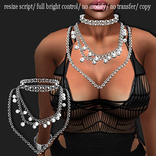 [DEMO] NECKLACE KLE PLATINUM     -RYCA-