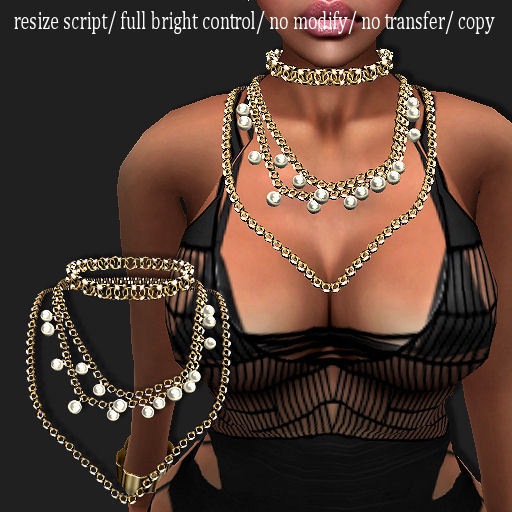 [DEMO] NECKLACE KLE GOLD     -RYCA-