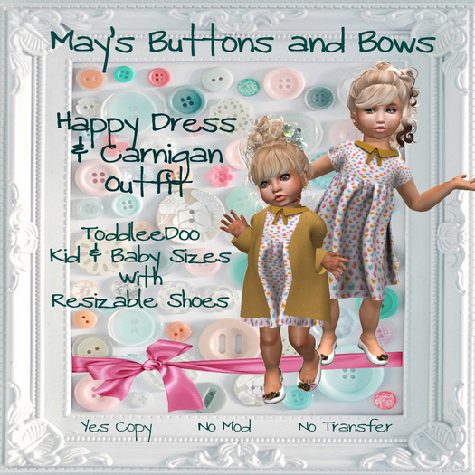MBB * Happy Dress & Carnigan Outfit (K&B)