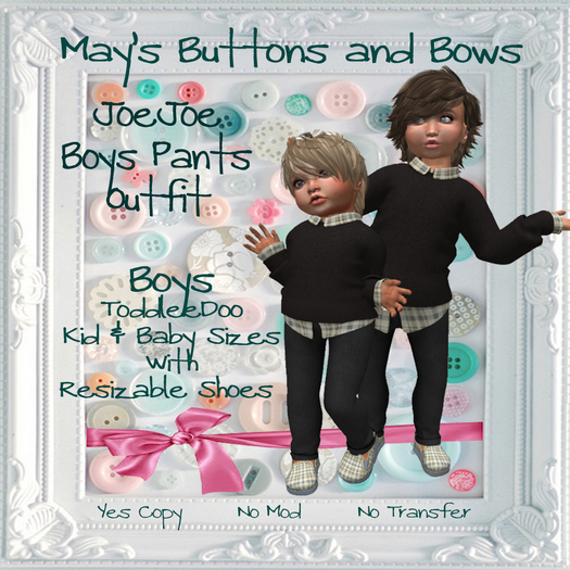 MBB * JoeJoe Boys Pants Outfit (K&B)