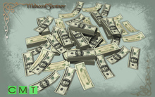 [MF] Mesh big pile dollars cash money FULL PERMISSIONS (boxed)