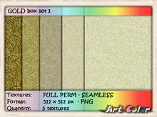 (ArtColor) GOLD box set 1 - full perm