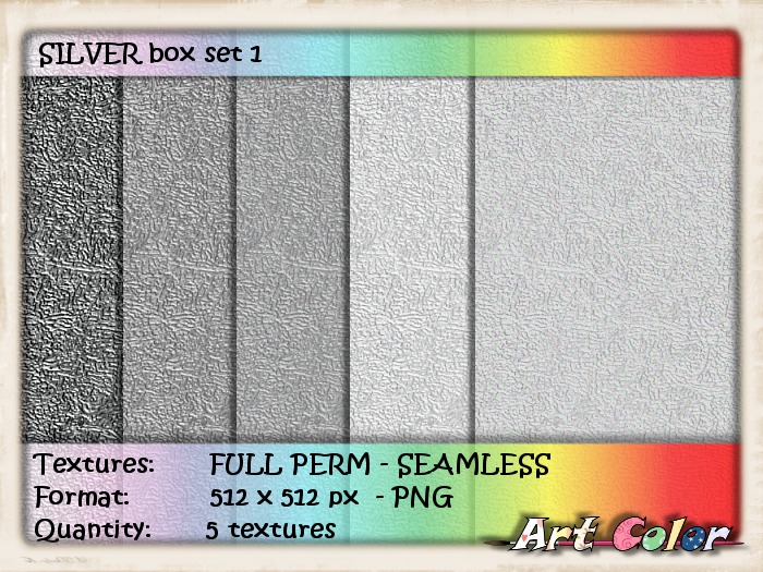 (ArtColor) SILVER box set 1