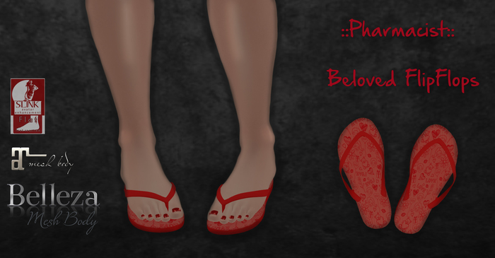 ::Pharmacist:: Beloved Flip Flops