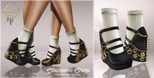 Luas Steampunk Shoes Black