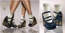 Luas Steampunk Shoes Blue