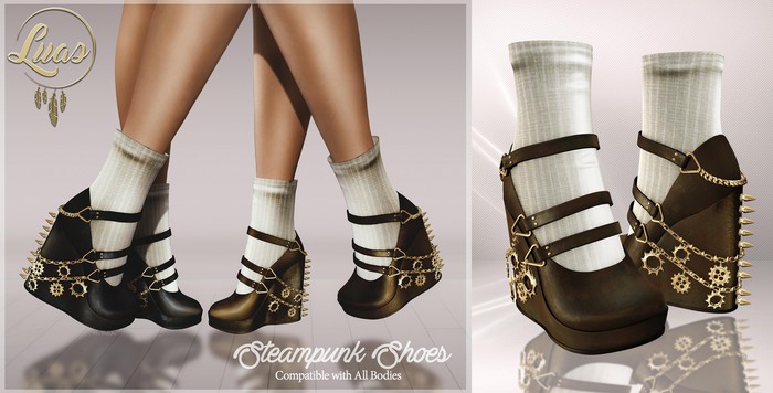 Luas Steampunk Shoes DEMOS