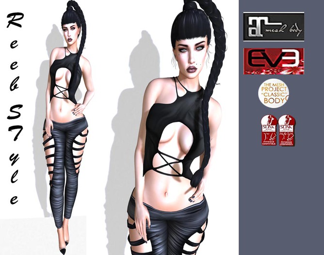 579-Reeb sTyle Tanya Black  outfit