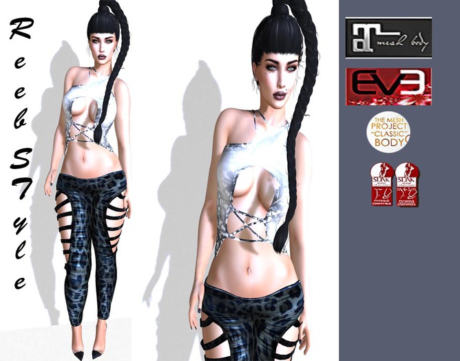 583-Reeb sTyle TAnya Gri Outfit