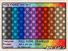 (ArtColor) Pois fabric box set 1 - full perm
