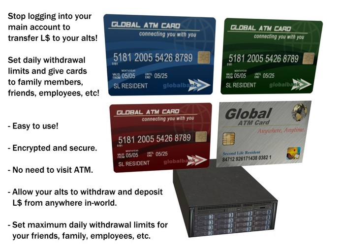 second life marketplace global atm