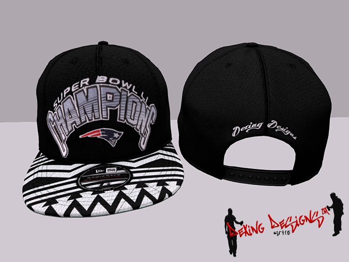 {DD} Superbowl LI Patriots Championship Snapback (Boxed)