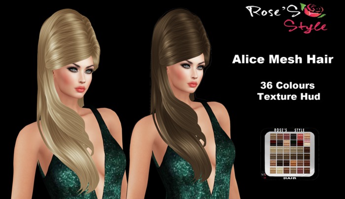 ROSE'S STYLE  Alice  Mesh Hair DEMO