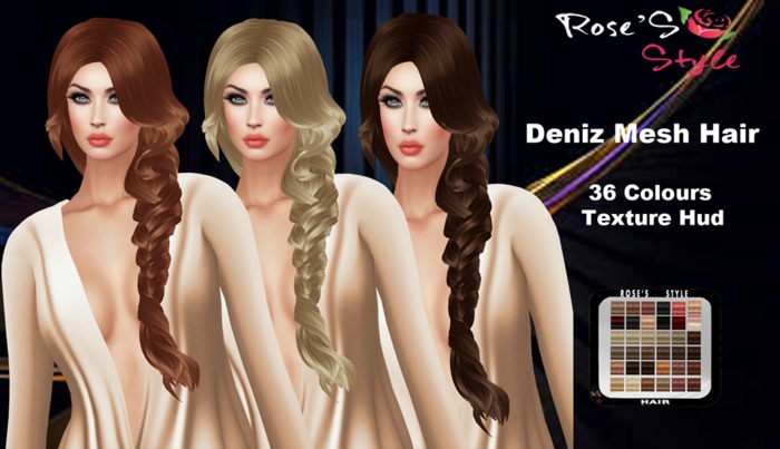 ROSE'S STYLE  Deniz  Mesh Hair DEMO
