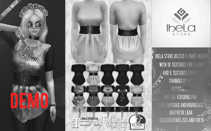 DEMO Ibela Store - Belted T-Shirt Megan